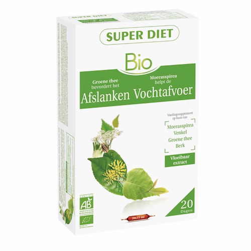 Super Diet Complex groene thee afslanken bio 20x15ml PL 483/339